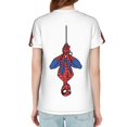 thumbnail image 2 of Spider-Man T-Shirt à Manches Courtes Col Rond pour Femmes, 2 of 7