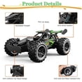 thumbnail image 3 of Rc Car Juguetes De Control Remoto Para Niños Coches De Aleación 2wd 2.4ghz Camión 15+km/h Coche De Carreras De Alta Velocidad Buggy Con Baterías Regalo Para Niñas Y Niños Rojo Verde Cocina, Decoración y Otros, 3 of 5