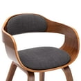 thumbnail image 3 of vidaXL Dining Chair with Bentwood and Faux Leather Side Chair for Kitchen, 3 of 26