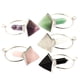 thumbnail image 4 of Hombres Mujeres Buddha Tribe Gemstone Pendant piedra de natural Colgante Hallazgos DIY Púrpura, 4 of 9