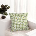 thumbnail image 6 of Pofeuu Daisies Flowers Print Double-sided plush pillowcase Square Throw Pillow Covers Pillows Cover for Living Room Bedroom Sofa Couch Cushion Cover（No pillow core）-18"x18", 6 of 7
