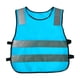 thumbnail image 1 of Chaleco de seguridad de tráfico para niños Sunnimix color fluorescente Azul, 1 of 8