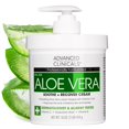 thumbnail image 1 of Aloe Vera Lotion Skin Care Relief Cream | Vitamin E Infused Hyaluronic Acid Moisturizer & Vitamin C Body Lotion For Women & Men Helps Improve Look Of Extremely Dry Skin, 16 Ounce, 1 of 5