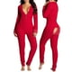 thumbnail image 4 of Txlixc Pijama femenino, pijama de Navidad, impresión de cuello V de manga larga Txlixc moda, 4 of 4