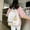 White, variant on Japanese High School Junior School Backpack,Green