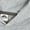 Gray, variant on Oversized Couples Hoodie, Black Double-Neck Pullover for Two-Person Wear, One Size