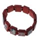 thumbnail image 2 of 4x Wooden Icon Bracelet Rosary Bracelet Elastic Bead Bracelet Catholic Jewelry, 2 of 5