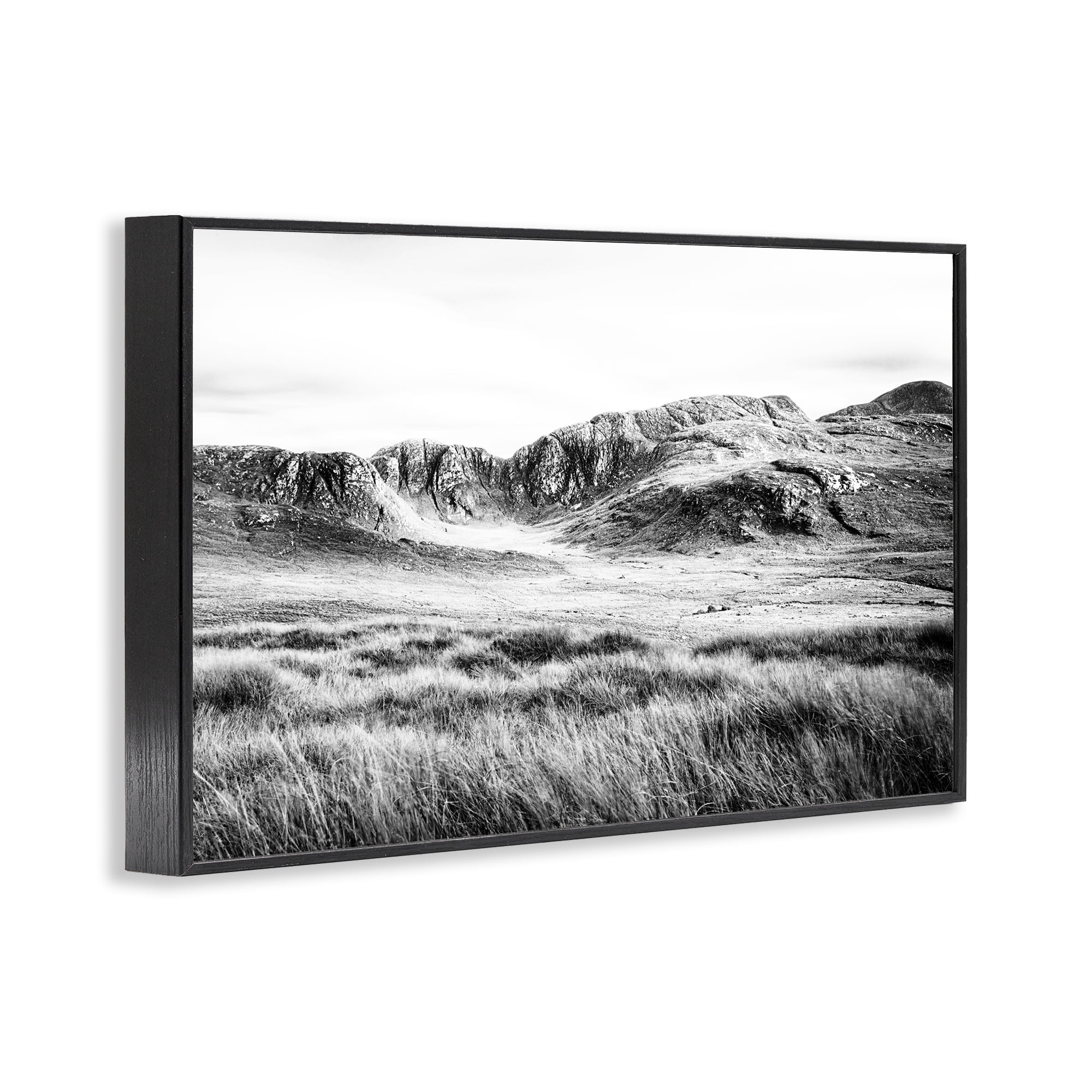 Stupell Industries Magnificent Countryside View Black Framed Giclee Art, design by Andy Amos