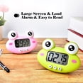 thumbnail image 4 of Zootealy Digital Kitchen Timer Cute Animal Timer with Strong Magnet Back Stand Loud Alarm Large Screen Cooking Timer Clock for Time Management Workout Baking Egg Timer, 4 of 6
