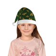 thumbnail image 5 of Fuzoiu Hohey Bee Print Santa Hat Christmas Hat for kids,Santa Hats with Pompom, Unisex Xmas Holiday Hat for Christmas New Year Festive Party Supplies, 5 of 6