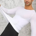 thumbnail image 5 of DAFPZW Gynecomastia Compression Shirts for Men Long Sleeve Slimming Body Shaper Belly Control Shapewear Undershirt, 5 of 6