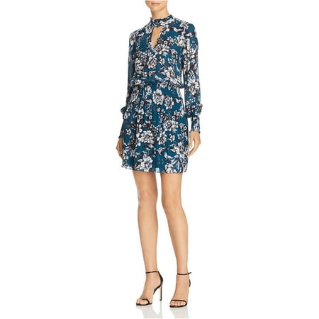Parker Womens Robyn Midi Dress, Blue, Medium | Walmart Canada