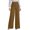Khaki, variant on Womens High Waist Wide Leg Suit Pants Double Button Front Seam Stretch Business Work Casual Long Pants with Side Pockets