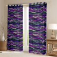 thumbnail image 2 of Homewish Vintage Abstract Ombre Curtains Pack of 2 (42x84 Each), Purple Stripes Curtains Blackout, Teens Kids Adult Men Women Bedroom Curtains, Living Room Curtains Decor, 2 of 6