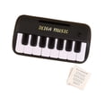 thumbnail image 2 of Juguete de piano para bebé, juguetes musicales con sonido, piano de bolsillo musical, mini piano electrónico para negro, 2 of 9