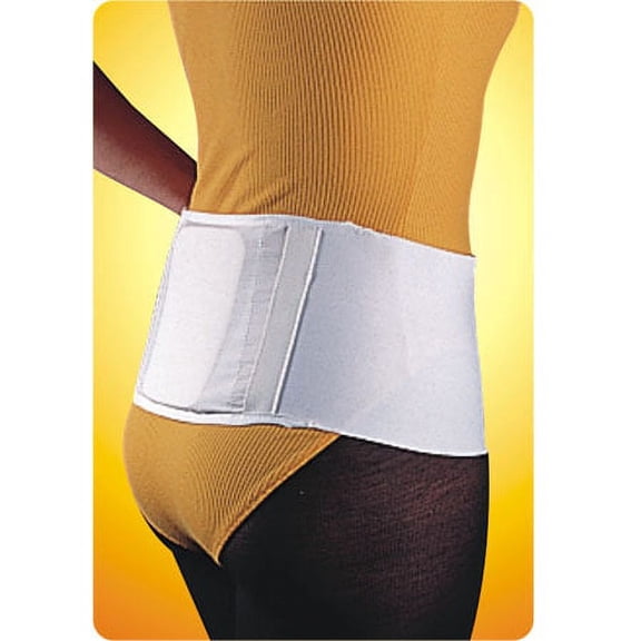 Alex Sacro Back Belt 6" White Small