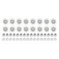 thumbnail image 1 of 48PCS 3D Printer Pulley Wheel Set Stable Low Friction POM Precise Steel Pulley Set for Printing Shop Transparent, 1 of 4