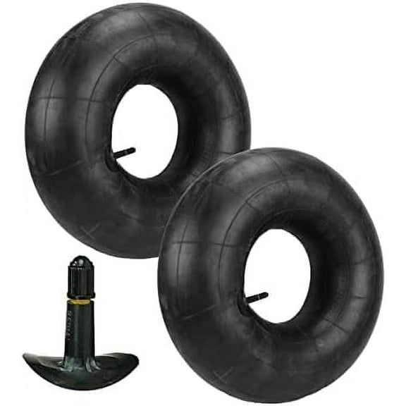 2 Pack 4.10/3.50-4" Lawn Tire Inner Tubes with TR-13 Straight Valve Stem Heavy Duty Replacement for Hand Trucks,Dolly,Compressors, Wheelbarrow tire 4", Tractor, Garden Carts,Golf Cart, Mowers
