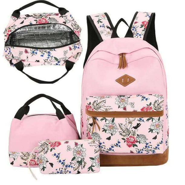 Mochilas escolares para adolescentes y niñas, mochilas de lona ligera, juego de mochilas escolares