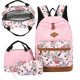 thumbnail image 1 of Mochilas escolares para adolescentes y niñas, mochilas de lona ligera, juego de mochilas escolares, 1 of 5