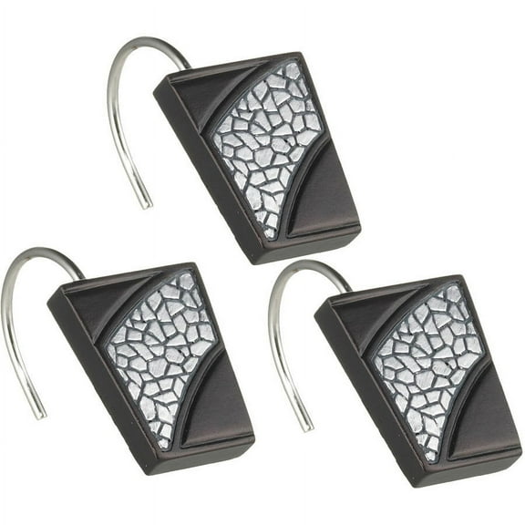 Popular Bath Sinatra Orb Collection Bathroom Shower Curtain Hooks