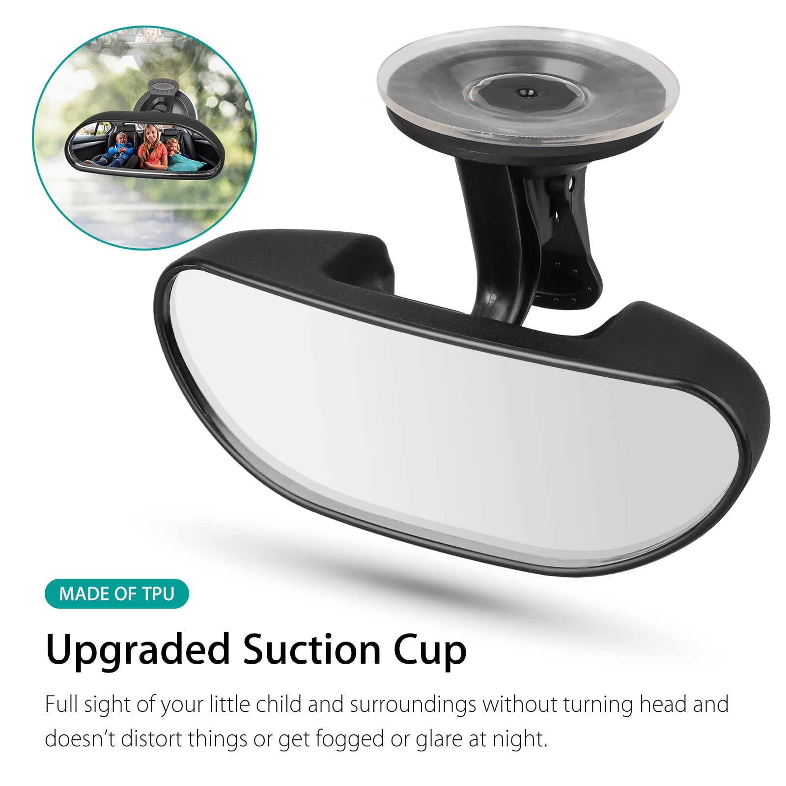 baby car mirror suction