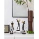 thumbnail image 2 of 1 pieza estatuilla de golfista estatua decoración Golf resina escultura regalo arte negro 24cm JAMW Sencillez, 2 of 5