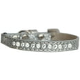 thumbnail image 4 of Cat Safety Ice Cream Collar, "One Row Pearl  Clear Crystal", 4 of 10