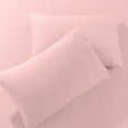 thumbnail image 3 of Duvet Cover California King [3-Piece, Baby Pink] - 1 Comforter Protector with Zipper Flap and 2 Pillow Shams - Hotel Luxury 1800 Brushed Microfiber - Ultra Soft, Cool and Breathable Comforter Cover, 3 of 7