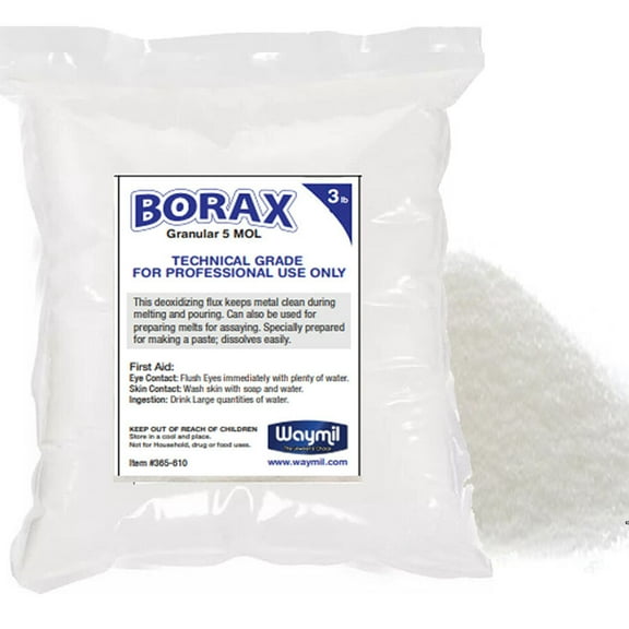 3 Pound Flux Glaze Crucibles Melting Gold & Silver Casting Jewelry 3lb