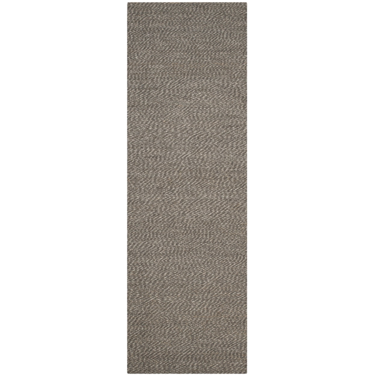 SAFAVIEH Natural Fiber Lars Braided Jute Area Rug, Grey, 6' x 9'
