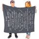 thumbnail image 3 of LHSHID Personalized My Best Sister Blanket Custom Throw Blanket Birthday Gift Idea for Her BFFs Women Sister Gifts for Sister BFF Soul Sister Gifts Long Distance Gifts, 3 of 5