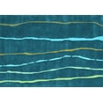 thumbnail image 1 of Ahgly Company Indoor Rectangle Abstract Light Blue Contemporary Area Rugs, 3' x 5', 1 of 4