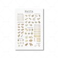 thumbnail image 3 of Póster con impresión de comida, verduras, frutas, setas, chiles, pimientos, pasta, formas, arte de pared, lienzo, imagen para decoración del hogar y la cocina, 3 of 5