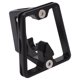 thumbnail image 4 of Carcasa delantera para bicicleta bloque portador delantero 3 agujeros borde brillante rodamiento fuerte negro aleación de aluminio para bolsa, 4 of 8