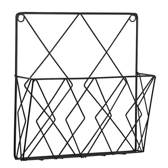 Wall Mounted Bookshelf Door Hanging Organizers Wall Magazine Book Shelves Hanging Wall Files Wire Wall Book Rack-A