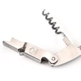 thumbnail image 3 of Wine Opener Double Hinged Metal Wine Key Bottle Opener with Foil Cutter & Pouch, 3 of 9