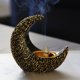 thumbnail image 1 of Porta incienso, quemador de incienso de luna, quemador de incienso de resina de alivio, soporte de incienso de cono, funcionamiento suave, 1 of 14