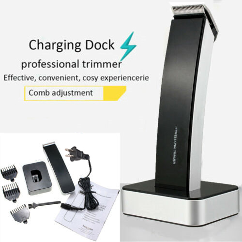 beard trimmer with charging dock