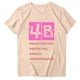 thumbnail image 2 of Puntoco Blusa de manga corta con estampado de moda para mujer, divertida camiseta de cuello redondo, 2 of 3
