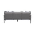 thumbnail image 2 of Liberty Furniture Plantation Key 80"W Aluminum Outdoor Sofa in Granite Gray, 2 of 3