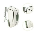 thumbnail image 6 of Vsenkes Badminton Rackets Backpack PU Leather Multifunction Tennis Rackets Balls Bag White Green, 6 of 9
