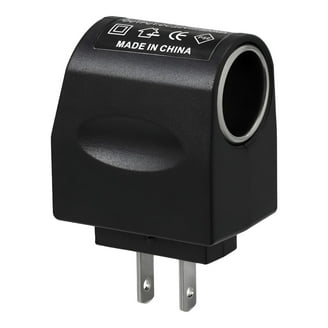 240v to cigarette socket Lukyamzn AC DC Power Converter, 100V-240V to 12V10A120W, Car Lighter Adapter for Tire Inflator, Refrigerator SA1127B380 Output voltage 12 (V)Output voltage accuracy 95 ()Output current 2 (A)Input voltage 100 BatteryMate 240V to 12V Car