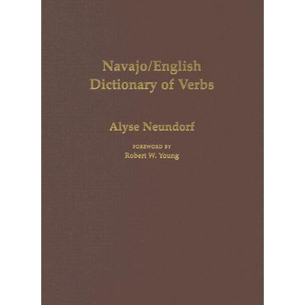 Navajo/English Dictionary of Verbs