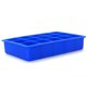 thumbnail image 4 of Molde de silicona para cubitos de hielo de 15 cavidades, ideal para hacer cubitos de hielo, gelatina, cupcakes y fondant (azul), 4 of 6