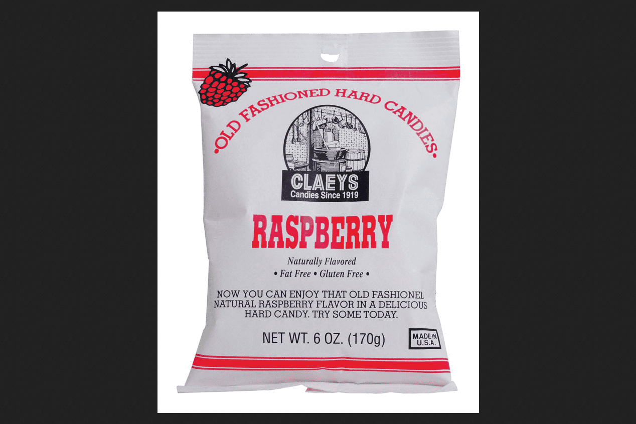 Claeys Raspberry Hard Candies 6 Oz. - Walmart.com - Walmart.com