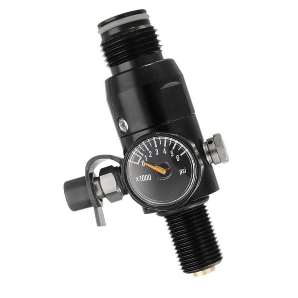 Regulador De De Aire HPA Psi 5/8 Inch-18UNF Terminales Kits De Instalación Eléctrica Cola Indicador del regulador de aire
