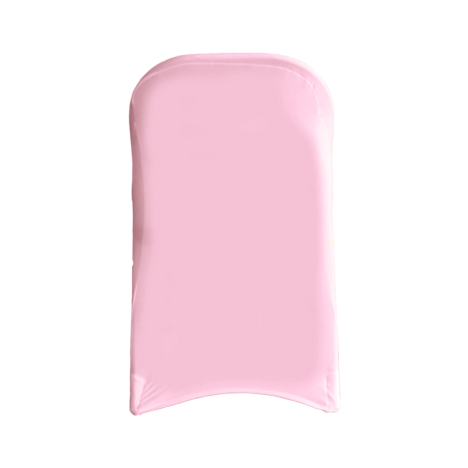 Your Chair Covers - Stretch Spandex Folding Chair Cover Pink for Wedding, Party, Birthday, Patio, etc. - image 3 of 3