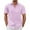 Pink, variant on Men's Short Sleeve Button Down Casual Shirts for Men Summer Untucked Shirts