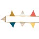 thumbnail image 2 of Banderines Niove - Multicolor WEIK Contemporáneo, 2 of 4